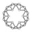 Kimpex HD Rotor made Carbon Steel Fits Kawasaki - Front