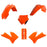 Polisport MX Complete Kit Fits KTM