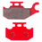 Kimpex Kevlar fiber/Carbon Brake Pad Carbone/Kevlar - Rear, Front left, Rear left