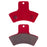 Kimpex Kevlar fiber/Carbon Brake Pad Carbone/Kevlar - Rear