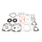 VertexWinderosa Professional Complete Gasket Sets with Oil Seals Fits Polaris - 09-711250