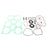 VertexWinderosa Professional Complete Gasket Sets with Oil Seals Fits Ski-doo - 09-711255