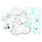 VertexWinderosa Complete Gasket Set with Oil Seals - 811 Fits Husqvarna, Fits KTM - 287938