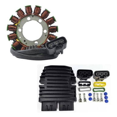 Kimpex HD Generator Stator & Aluminum Mosfet Voltage Regulator Kit Fits Yamaha - 289071