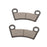 EPI Standard Brake Pads Sintered metal - Front, Rear