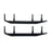 SnowTracker Auto-sharpening Aggressive Wear Bar 7" Utility with sole (Long bolts) - Fits Yamaha