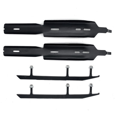 SnowTracker Auto-sharpening Semi-aggressive Wear Bar Old Model (Long bolts) - Fits Arctic cat