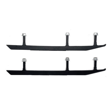 SnowTracker Auto-sharpening Semi-aggressive Wear Bar Old Model (Long bolts) - Fits Arctic cat