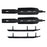 SnowTracker Auto-sharpening Semi-aggressive Wear Bar Plastic Ski - Fits Polaris