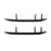 SnowTracker Auto-sharpening Semi-aggressive Wear Bar Pilot DS1, Pilot DS3 - Fits Ski-doo