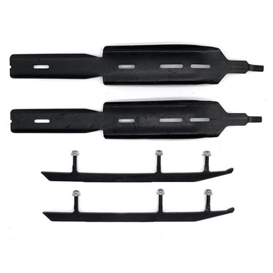 SnowTracker Auto-sharpening Semi-aggressive Wear Bar Steel Ski - Fits Ski-doo, Fits Yamaha