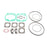 VertexWinderosa Pro-Formance Top End Gasket Sets Fits Ski-doo - 09-710215
