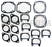 VertexWinderosa Pro-Formance Top End Gasket Sets Fits Arctic cat, Fits John Deere, Fits Sno-Jet - 09-710033