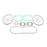 VertexWinderosa Pro-Formance Top End Gasket Sets Fits Ski-doo - 09-710165E