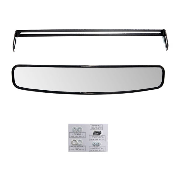 Super ATV Central rear-view mirror Clamp-On