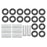 Super ATV A-Arm Bushing Kit HDPE Fits Yamaha