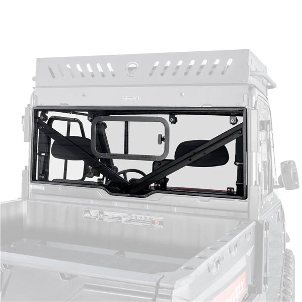 Super ATV Sliding rear Windshield Fits Polaris