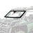 Super ATV Flip Glass Windshield with wiper CAN-AM (BRP)