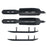 SnowTracker Auto-sharpening Semi-aggressive Wear Bar Blade XC+, Sport Rave - Fits Ski-doo