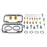 All Balls Carburetor Repair Kit Fits Arctic cat