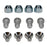 All Balls Wheel Stud and Nut Kit 332913