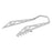 ITEK Bumper Powdercoat Series Rear - Fits Ski-doo