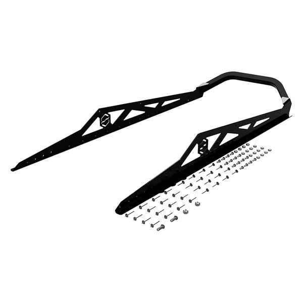 ITEK Bumper Powdercoat Series Rear - Fits Yamaha, Fits Arctic cat