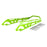 ITEK Bumper Powdercoat Series Rear - Steel - Fits Ski-doo