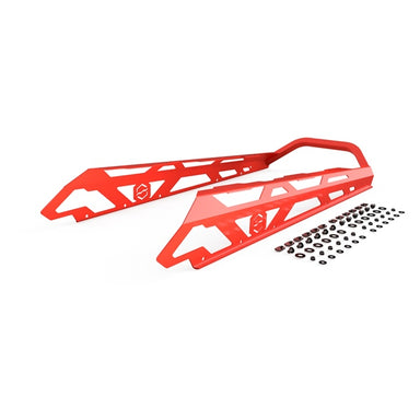 ITEK Bumper Powdercoat Series Rear - Steel - Fits Ski-doo