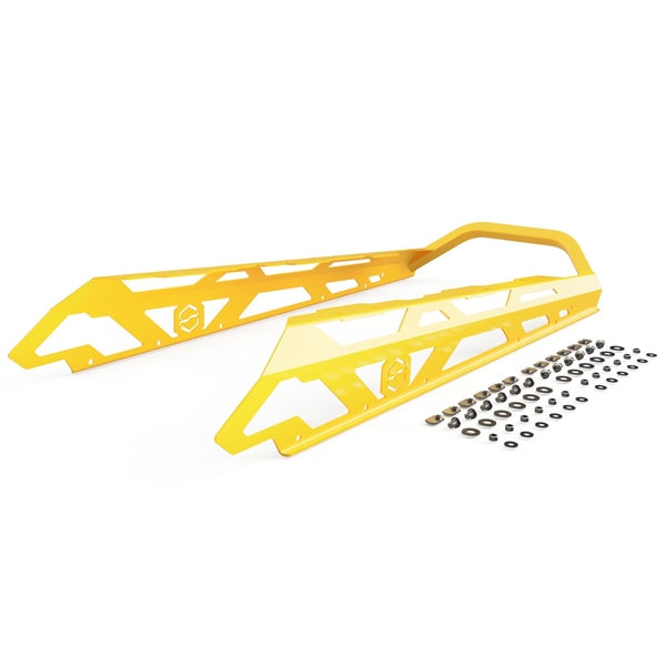 ITEK Bumper Powdercoat Series Rear - Steel - Fits Ski-doo