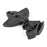 ITEK Bumper Powdercoat Series Rear - Fits Polaris