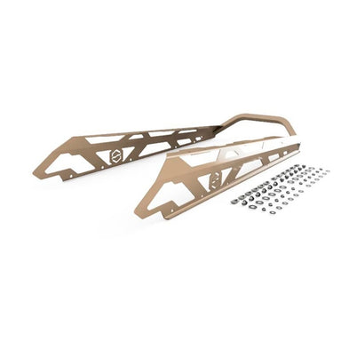 ITEK Bumper Powdercoat Series Rear - Aluminum - Fits Ski-doo