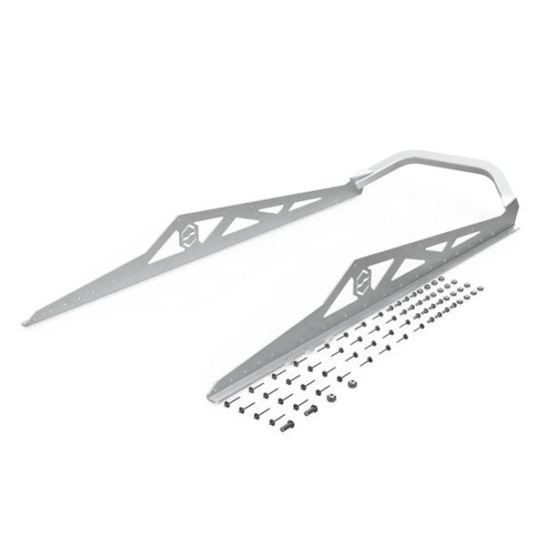 ITEK Bumper Powdercoat Series Rear - Aluminum - Fits Arctic cat