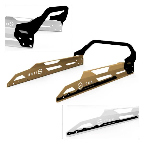 ITEK Ski-Doo Rear Bumper Aluminum - SKI-DOO
