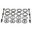 All Balls Brake Caliper Repair Kit Fits Kawasaki, Fits Suzuki, Fits Honda - Front
