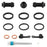 All Balls Brake Caliper Repair Kit Fits Honda - Front