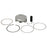 VertexWinderosa Forged Replica Piston Kit Fits Honda - 250 cc