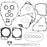 VertexWinderosa Complete Gasket Set with Oil Seals - 811 Fits Honda - 337852