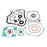 VertexWinderosa Complete Gasket Set with Oil Seals - 811 Fits Yamaha - 337861
