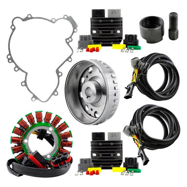 Kimpex HD SPLYT Stator, Voltage Regulator Rectifier & Gasket Kit Fits Polaris - 345085