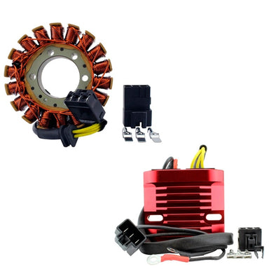 Kimpex HD Generator Stator & Aluminum Mosfet Voltage Regulator Kit Fits Honda - 345487