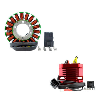 Kimpex HD Generator Stator & Aluminum Mosfet Voltage Regulator Kit Fits Honda - 345491