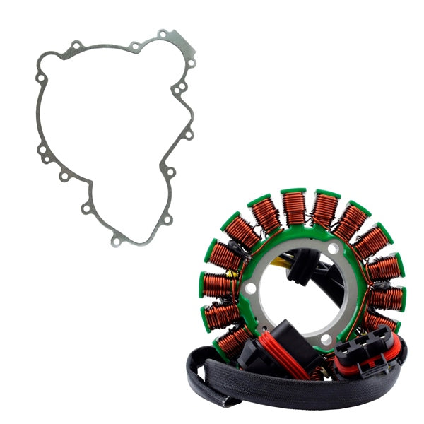 Kimpex HD 900W Dual Output Stator + Stator Crankcase Cover Gasket Kit Fits Polaris - 345514