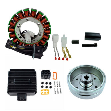 Kimpex HD Stator, Regulator, Improved Magneto Flywheel and Puller Fits Suzuki - 345568