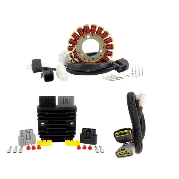 Kimpex HD 200W High-Power Stator + Voltage Regulator KAWASAKI, SUZUKI - 345682