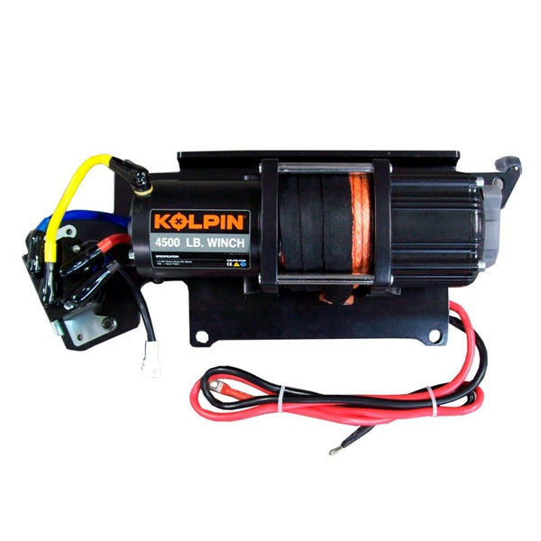 Kolpin Quick-Mount Winch Kit 4500 lbs with Synthetic Rope - Polaris