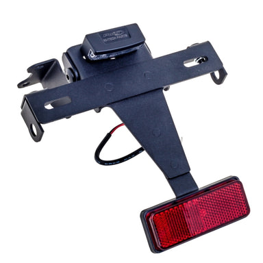 Puig License Plate Support with Reflector and Light