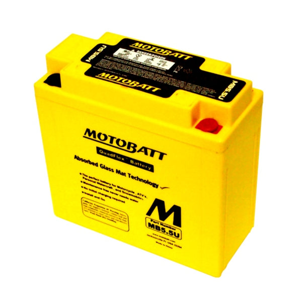 Motobatt Quadflex AGM Battery MB5.5U