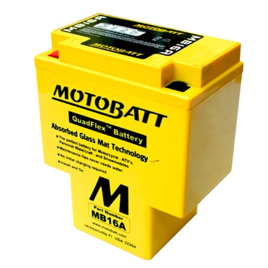 Motobatt Quadflex AGM Battery MB16A