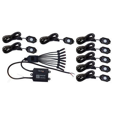 Quake LED Rock Light Kit RGB/White